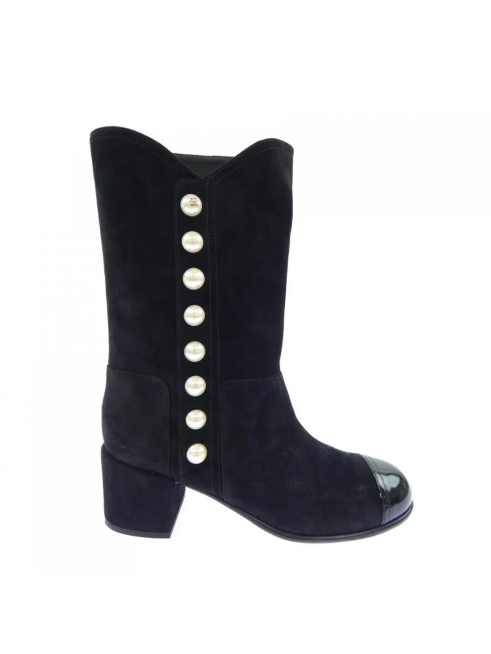 Chanel High Boots Black